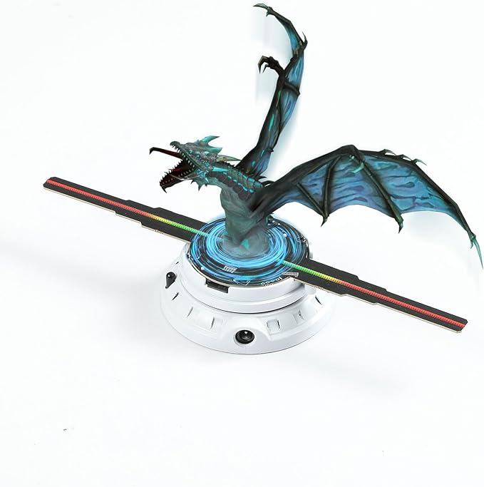 Wi-Fi & Bluetooth 3D Hologram Fan with 700+ Videos