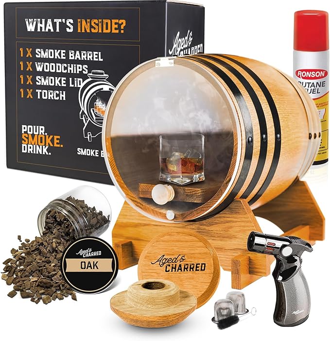 Premium Cocktail Smoker Kit - The Ultimate Whiskey & Bourbon Experience
