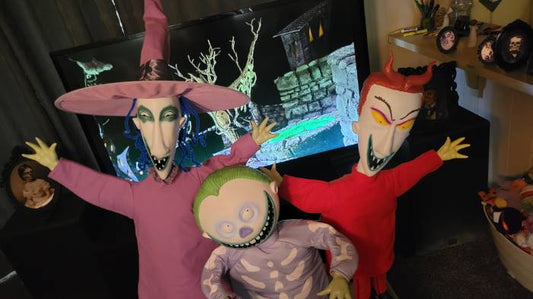 Spooky Singing & Swaying Halloween Trio - 4ft Tall