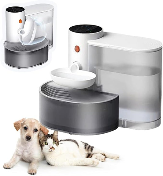 🚀 Automatic Pet Water Fountain 🐾 - Cordless, Filter-Free & Smart Alert!