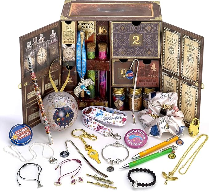 Mystical Potion Advent Calendar - 24-Day Wizarding Jewelry Collection