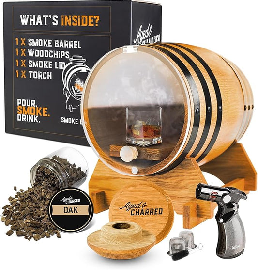 Premium Cocktail Smoker Kit - The Ultimate Whiskey & Bourbon Experience