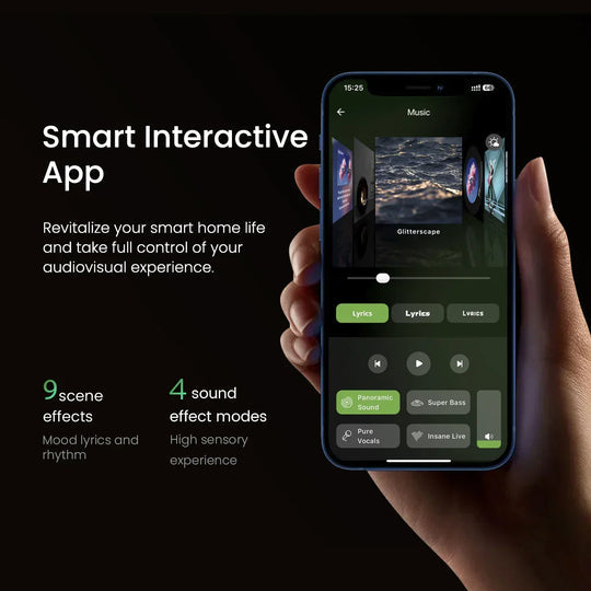 Immersive Lyrics Speaker with App Control 📱🎵