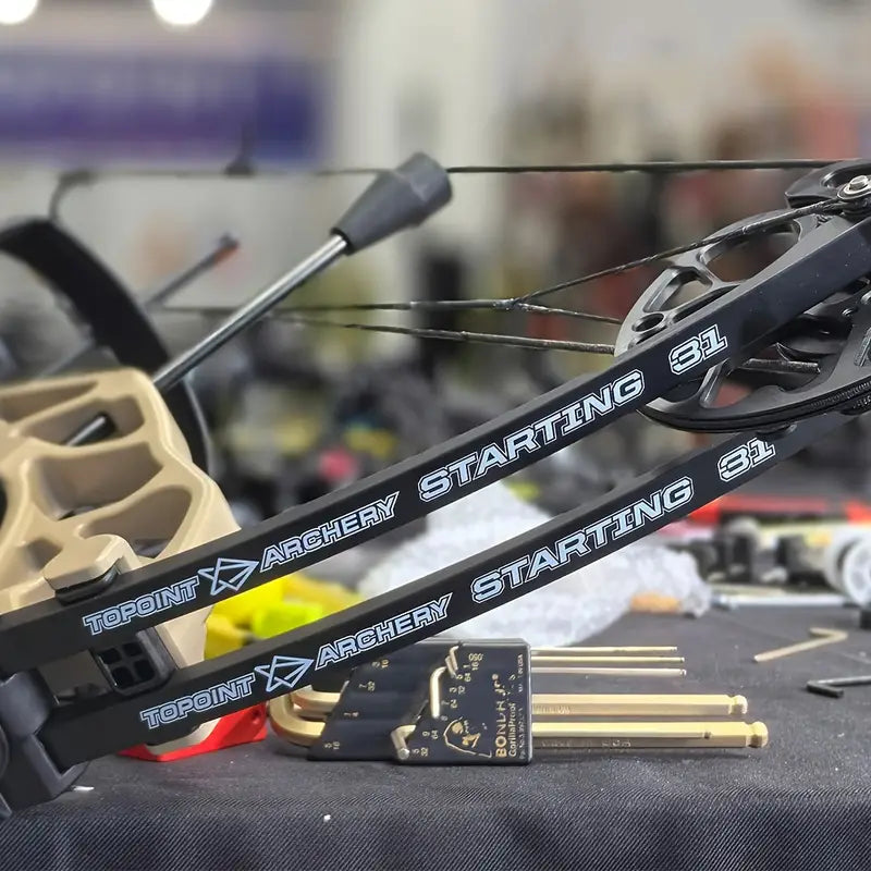 Adjustable Compound Bow Set for Adults & Teens – 19-70lbs, 320FPS, Ready-to-Shoot Hunting & Target Archery Kit