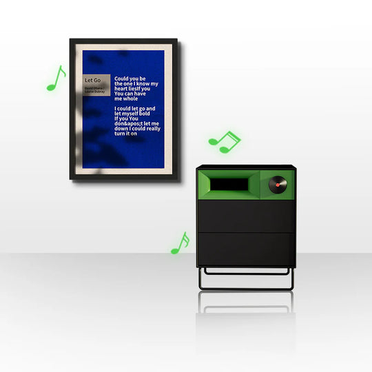 The Lyric Frame: Visual Music Player & Digital Art Frame