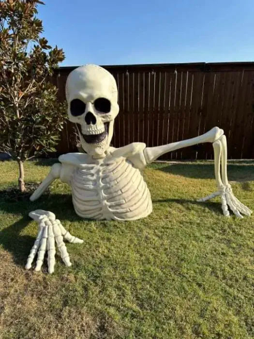 Animated LED Skeleton Prop for Halloween