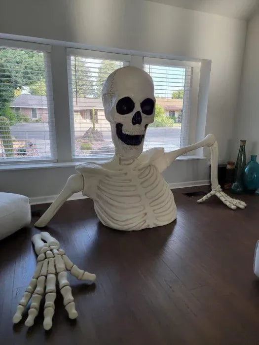 Animated LED Skeleton Prop for Halloween
